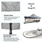 Wahoo 16 Offshore Center Console Boat Waterproof Cover (Trailerable)