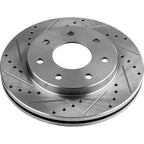 Brake Disc for Ford F-150 (2004–2008) Cross-drilled Slotted 7 Lug
