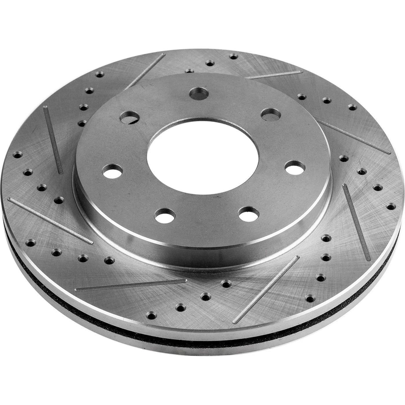 Brake Disc for Ford F-150 (2004–2008) Cross-drilled Slotted 7 Lug