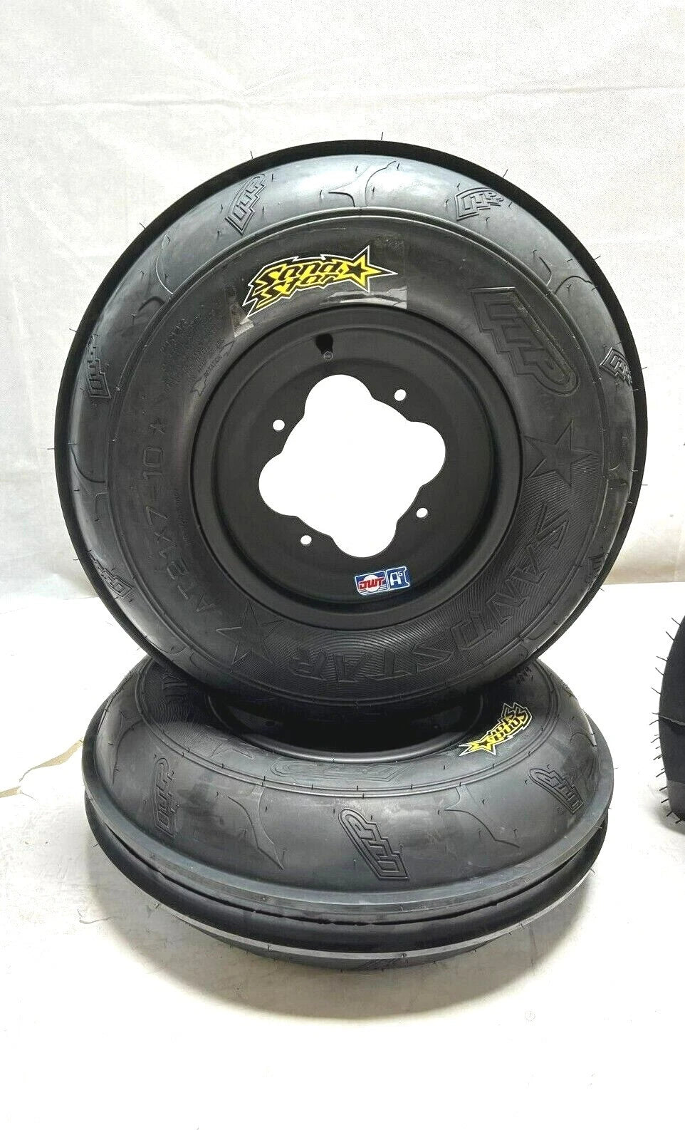 Set of 2 ITP Sand Star Paddle Tires for LTZ400 KFX400 KFX450R LTR (2003–2009)