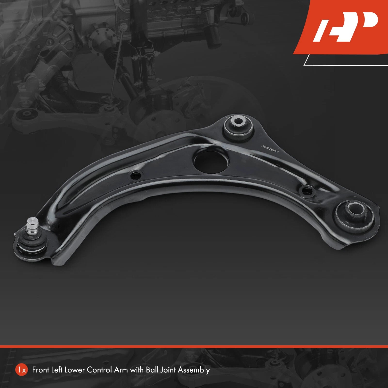 Front Left Lower Control Arm with Ball Joint for Nissan Kicks (2018-2023)
