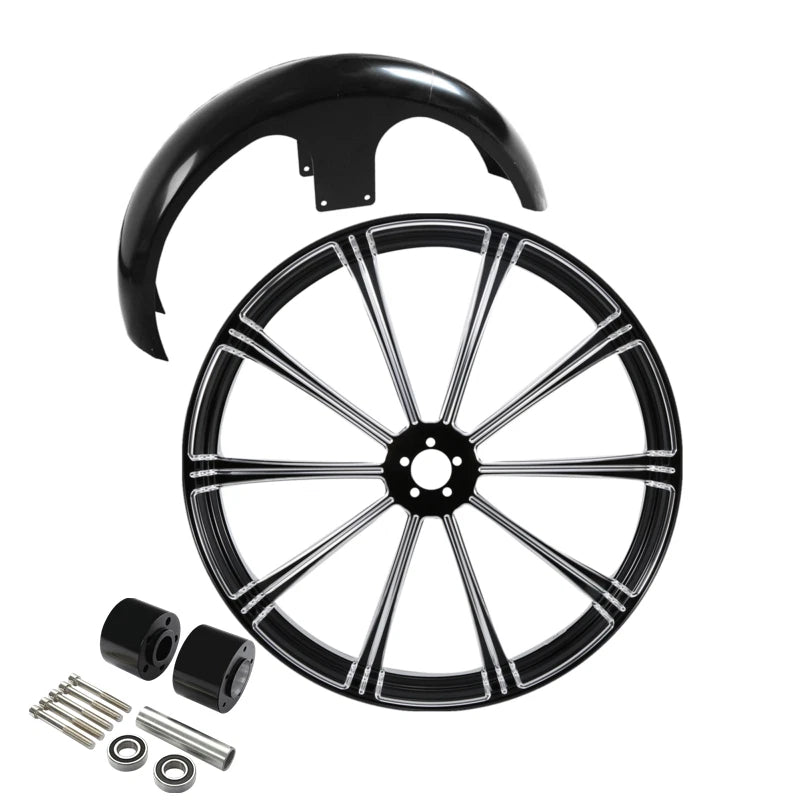 26" x3.5" CNC Front Wheel Rim for Harley Street Glide (2008–2025)