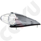 Set of 13 Torpedo Clear/Amber Cab Marker Running Lights for Kenworth/Mack