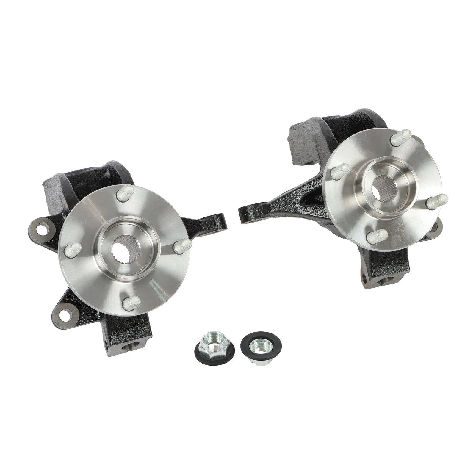 Set of 2 Loaded Steering Knuckles for Ford Focus (2006–2011)