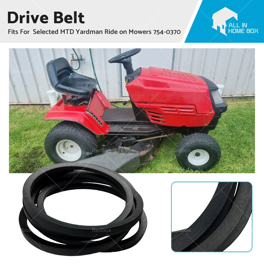 Variable Speed Drive Belt for MTD Yardman Ride on Mowers (754-0370)