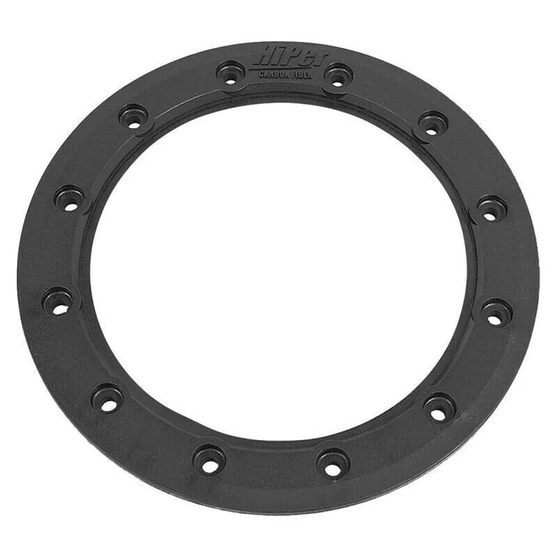 Beadlock Rings Pair for Hiper Wheels CF1 Tech 3 (10 Inch) Black