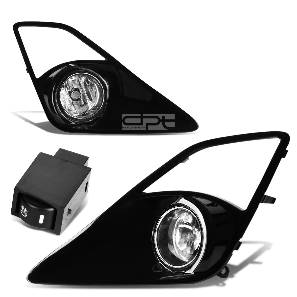 Fog Light Kit with Bezel & Switch for Scion FR-S (2013–2016) - Chrome