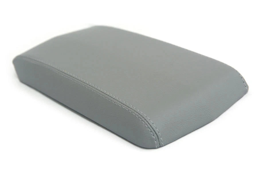 Center Console Armrest Cover for Cadillac CTS (2008–2014) Gray Leather