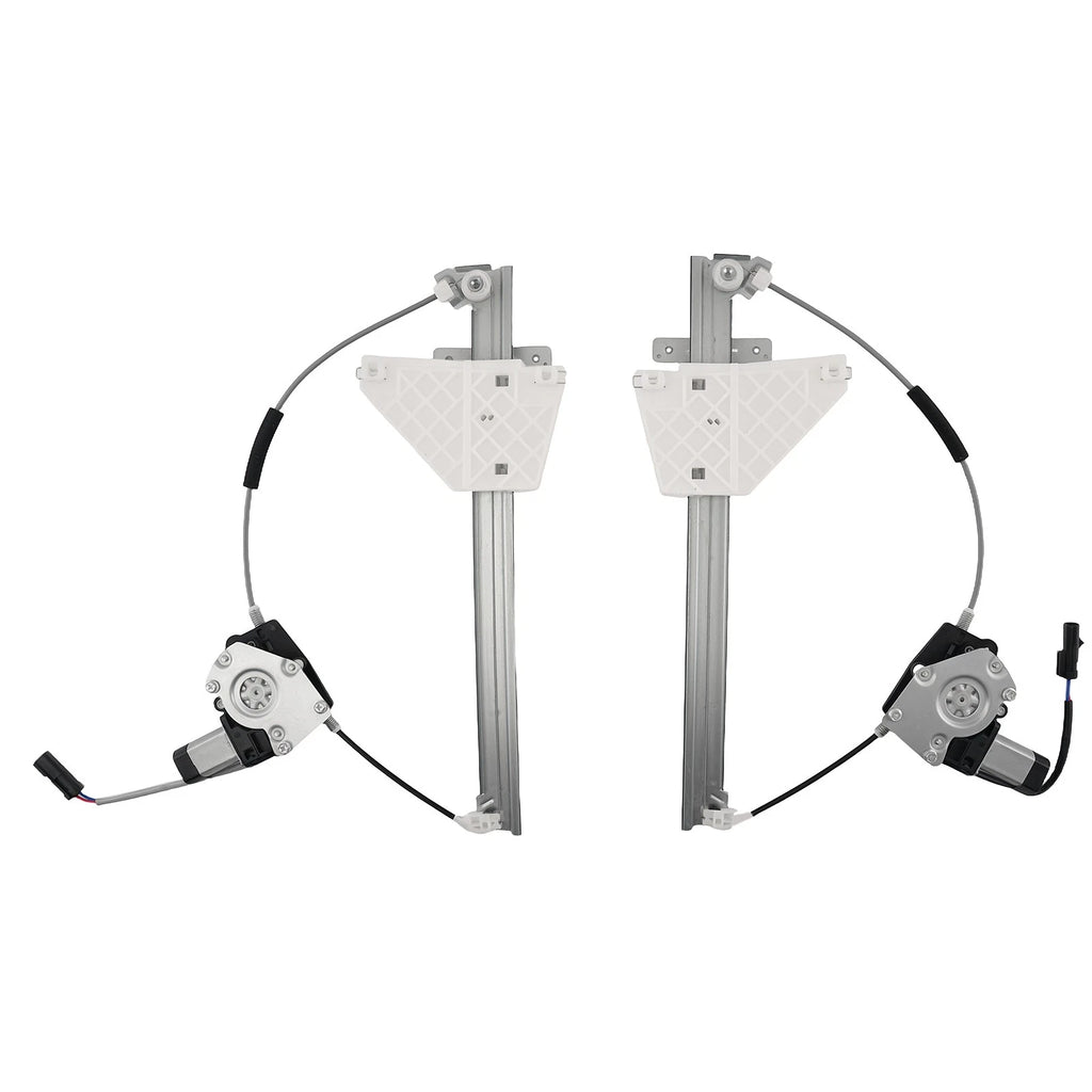 Set of 2 Power Window Regulators with Motor for Jeep Grand Cherokee (2001–2004)