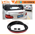 3D Carbon Fiber Rear Window Spoiler Trim for Toyota Corolla (2003–2006)