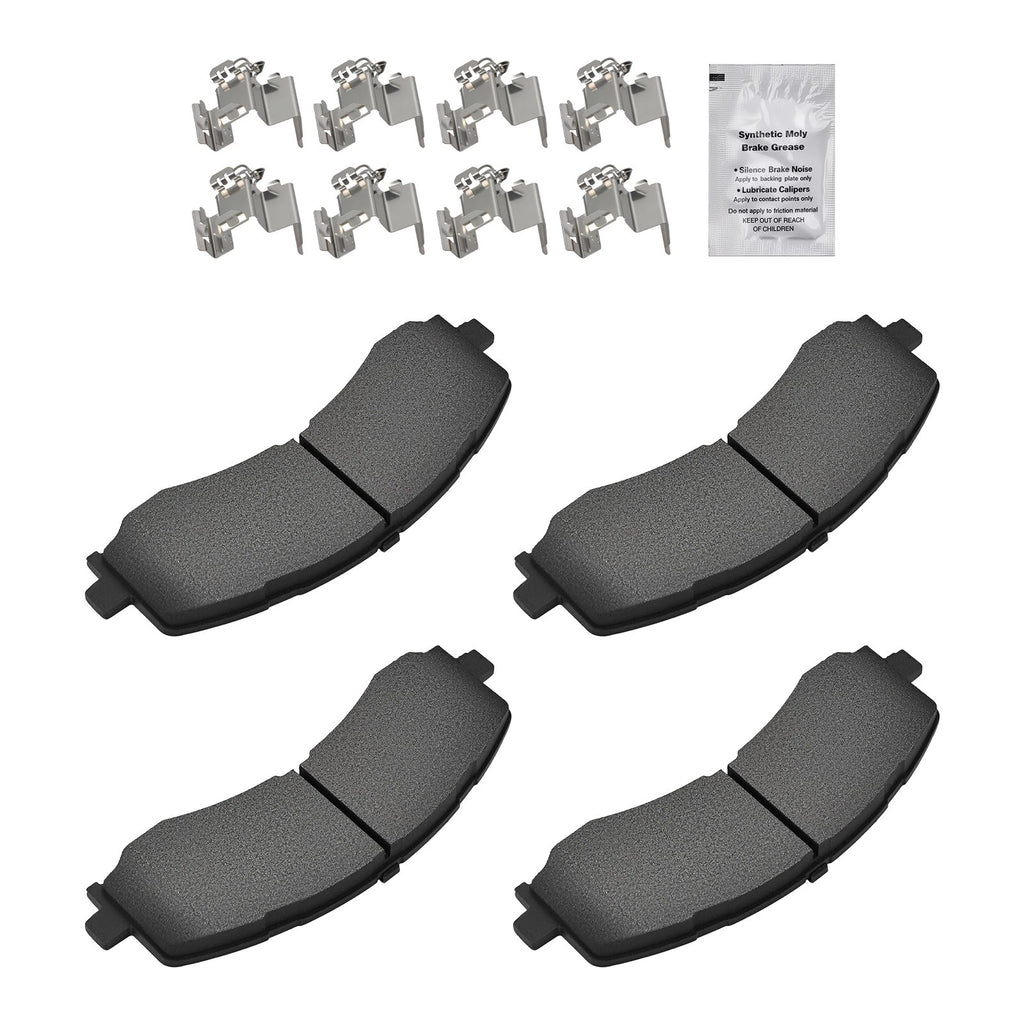 Front Brake Pads Set for Ford F-150 Lightning/Lincoln Navigator (2022–2024) D2382