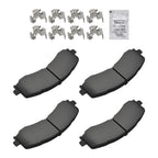 Front Brake Pads Set for Ford F-150 Lightning/Lincoln Navigator (2022–2024) D2382