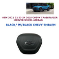 Driver Wheel Airbag for Chevy Trailblazer (2021–2026) - Black