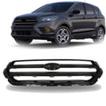 Glossy Black Plastic Front Upper Bumper Grille for Ford Escape (2017â2019)