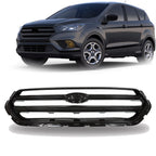 Glossy Black Plastic Front Upper Bumper Grille for Ford Escape (2017â2019)