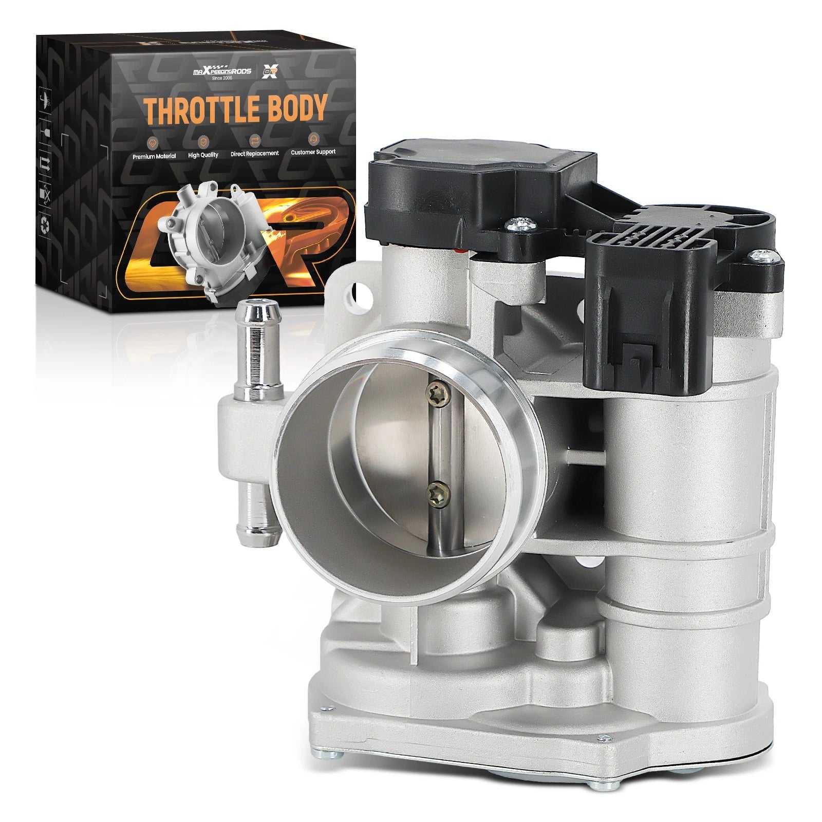 Throttle Body for Chevrolet Aveo, Pontiac Wave L4 1.6L (2006–2008) 25181982