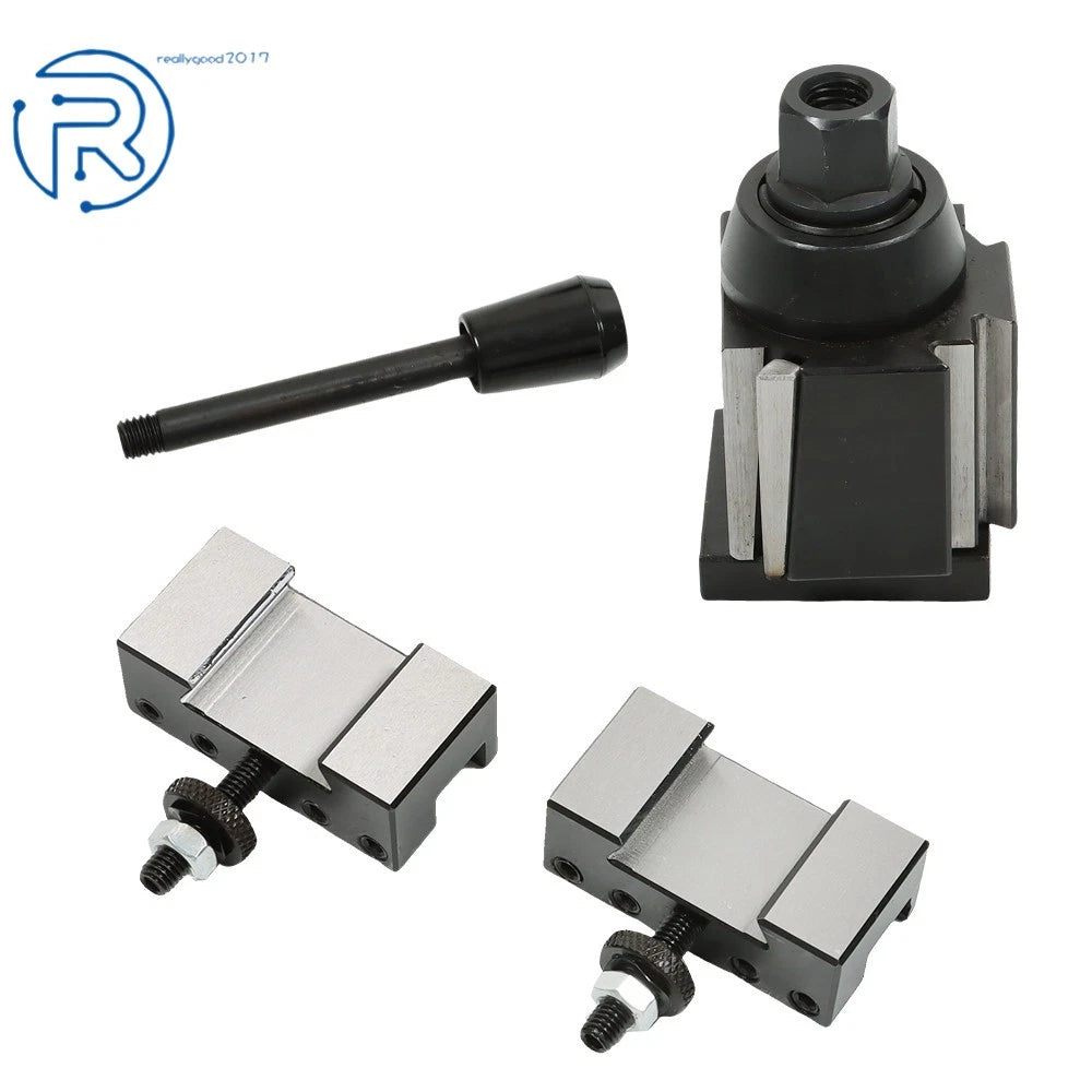 3-Pack Quick Change Tool Post Set for Swing Dia 8"