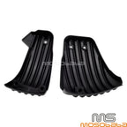 ABS Battery Side Cover Black Ribbed for Harley Softail Street Bob (2018-2022)