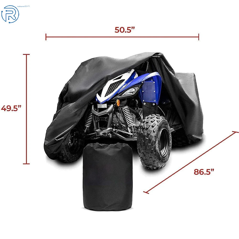 Heavy Duty ATV Cover 600D for Universal Model (Fits Most ATVs)