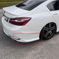 4PCS Bumper Lip Splitter for Honda Accord Sedan (2016–2017)