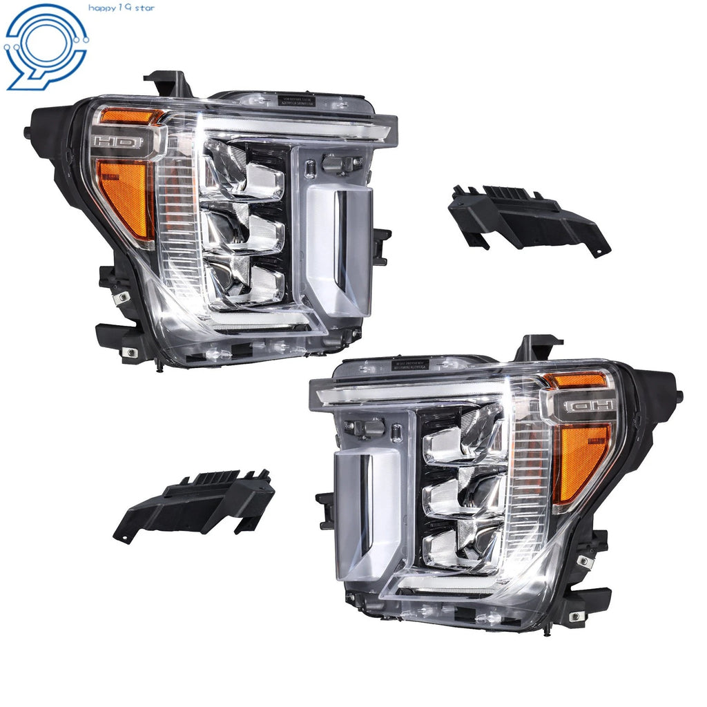 LED Headlights for GMC Sierra 2500HD 3500 HD (2020–2023) Pair