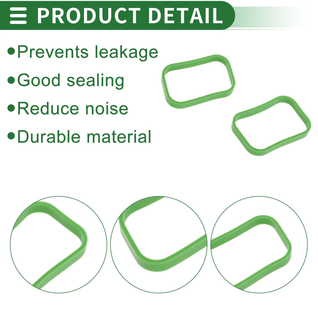 Set of 4 Engine Intake Manifold Gaskets for Audi A1 (2010–2015) No. 03C129717J