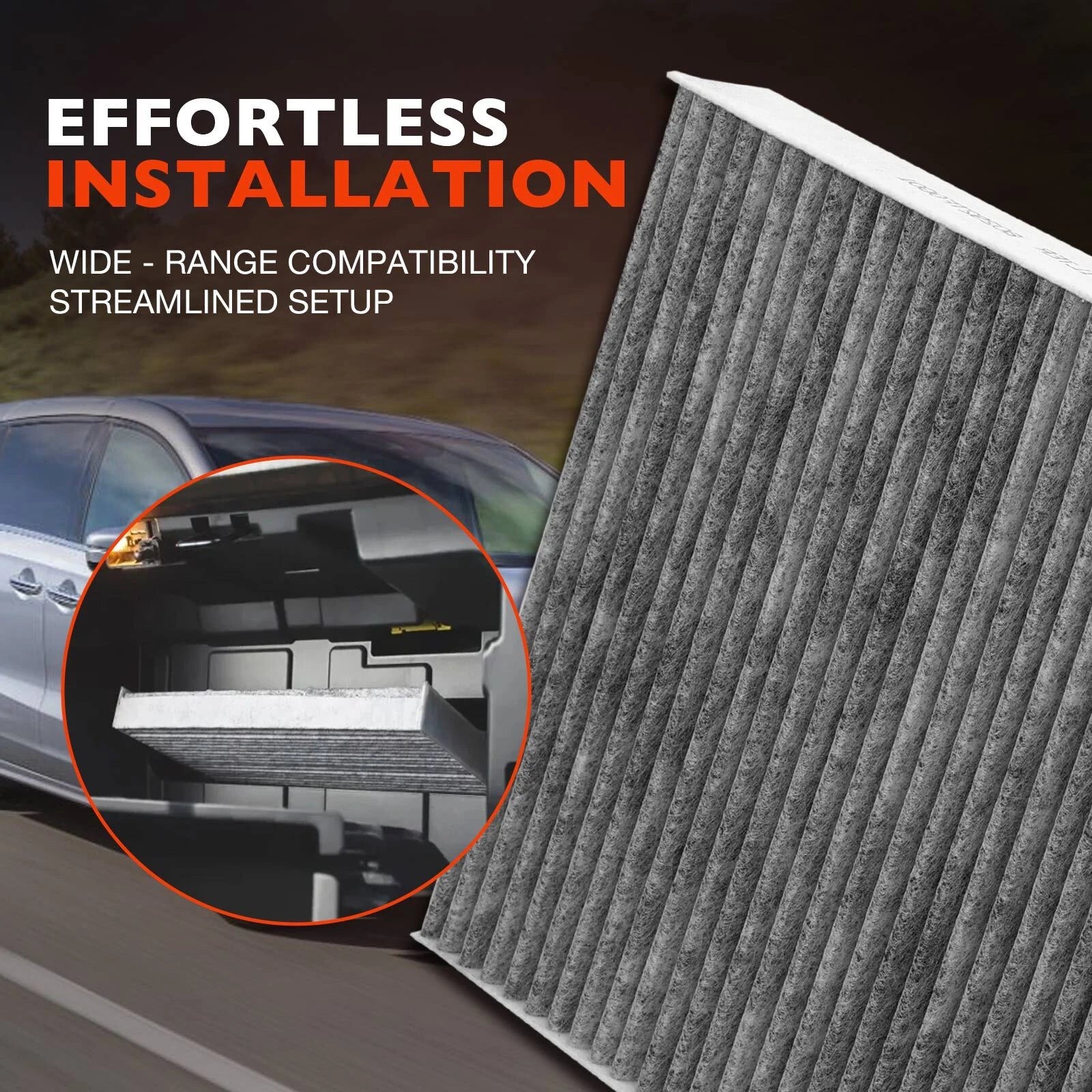 Set of 2 Cabin & Engine Air Filters for Honda Odyssey Acura TLX (2018–2024) 17220-5J6-A10