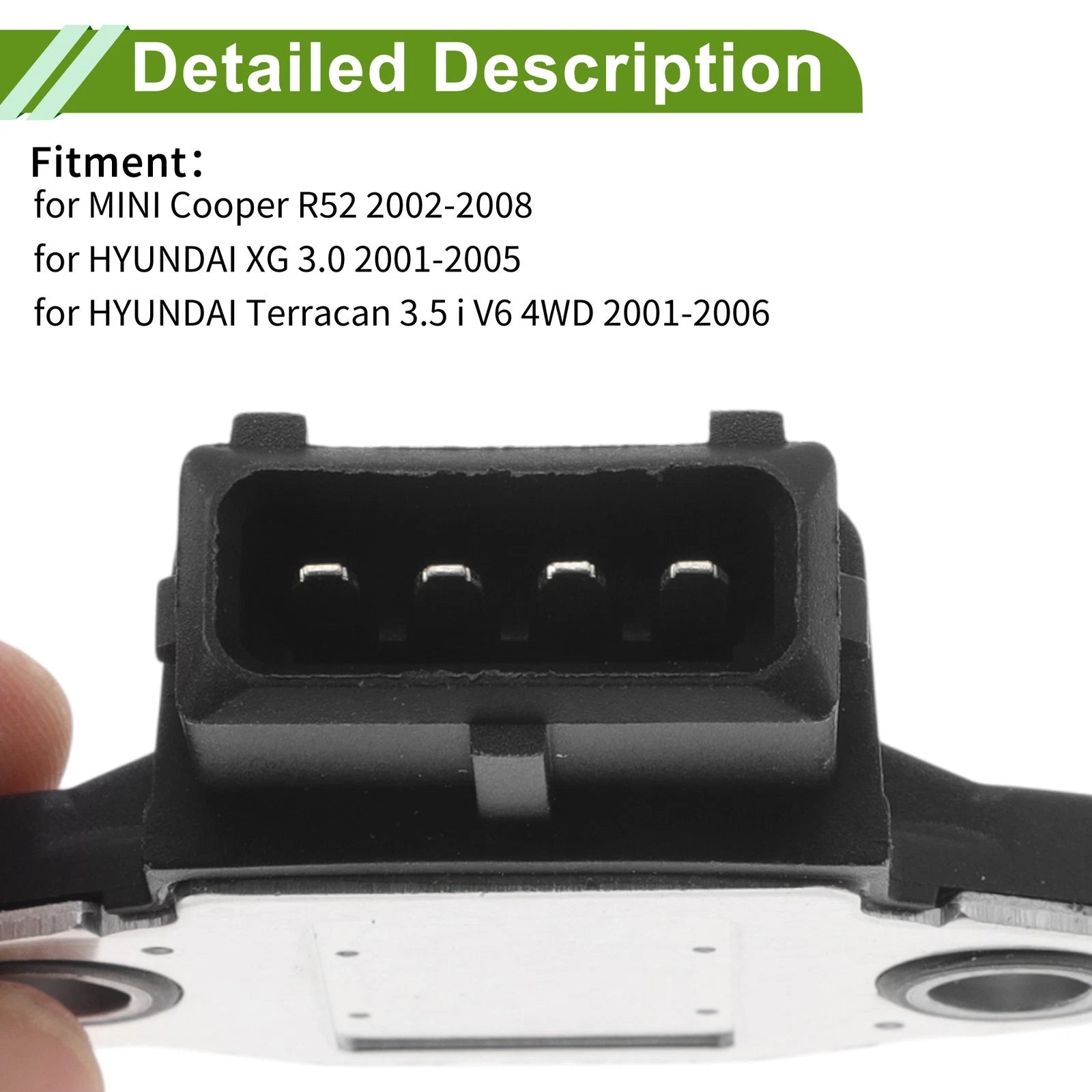 MAP Sensor for Hyundai Santa Fe (2003–2006) No.2737038010