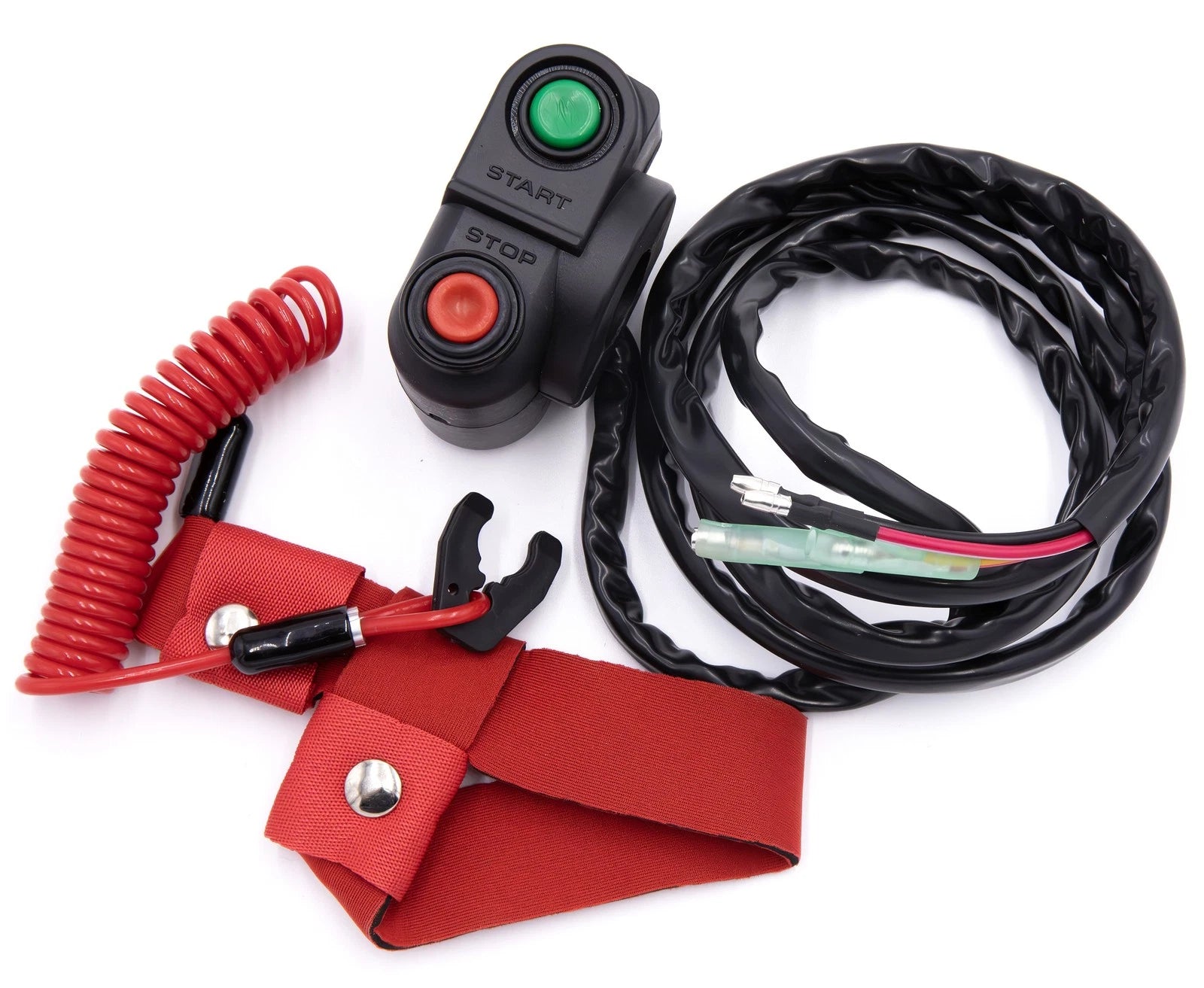 Lanyard Start Stop Kill Switch for Kawasaki TS 650 (1989–1996) 27004-3709