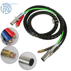 3-in-1 Wrap Air Line Hose for Semi Truck Tractor Trailer (12FT)
