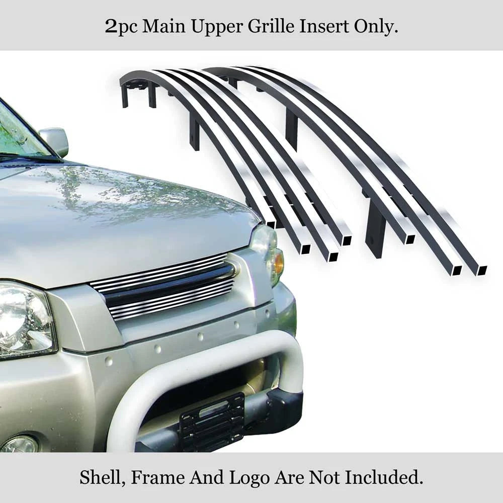 Stainless Chrome Billet Grille Insert for Nissan Frontier (2001-2004)
