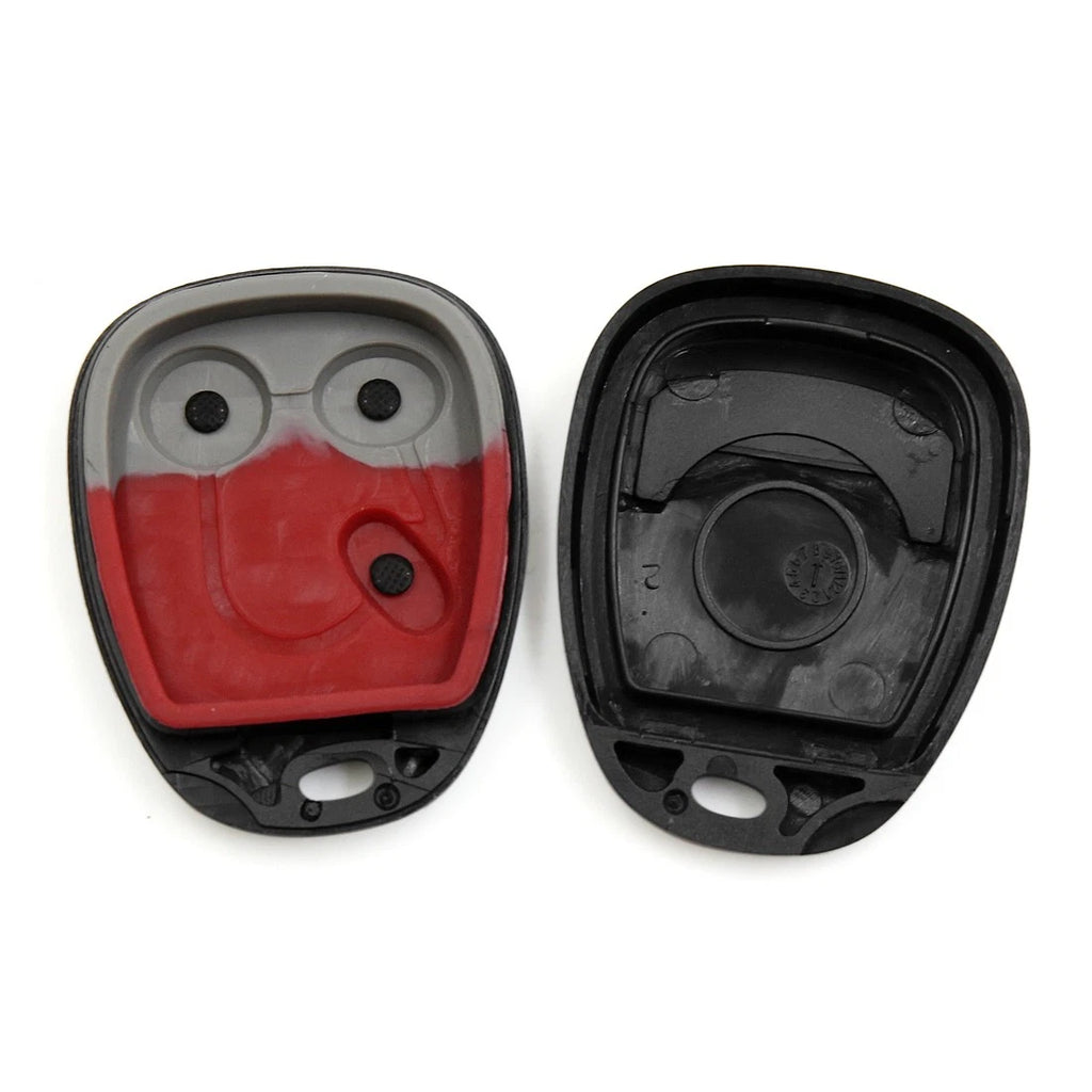 2X Keyless Entry Fob Remote Case Replacement for Chevrolet (21997127)