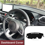 Dashboard Cover Mat for Toyota Raize A200A (2013–2020) Sun Protector Black