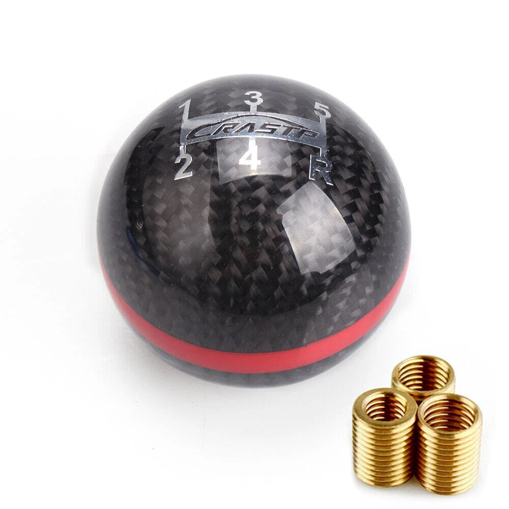 Carbon Fiber Racing Gear Shift Knob for Universal 5/6 Speed