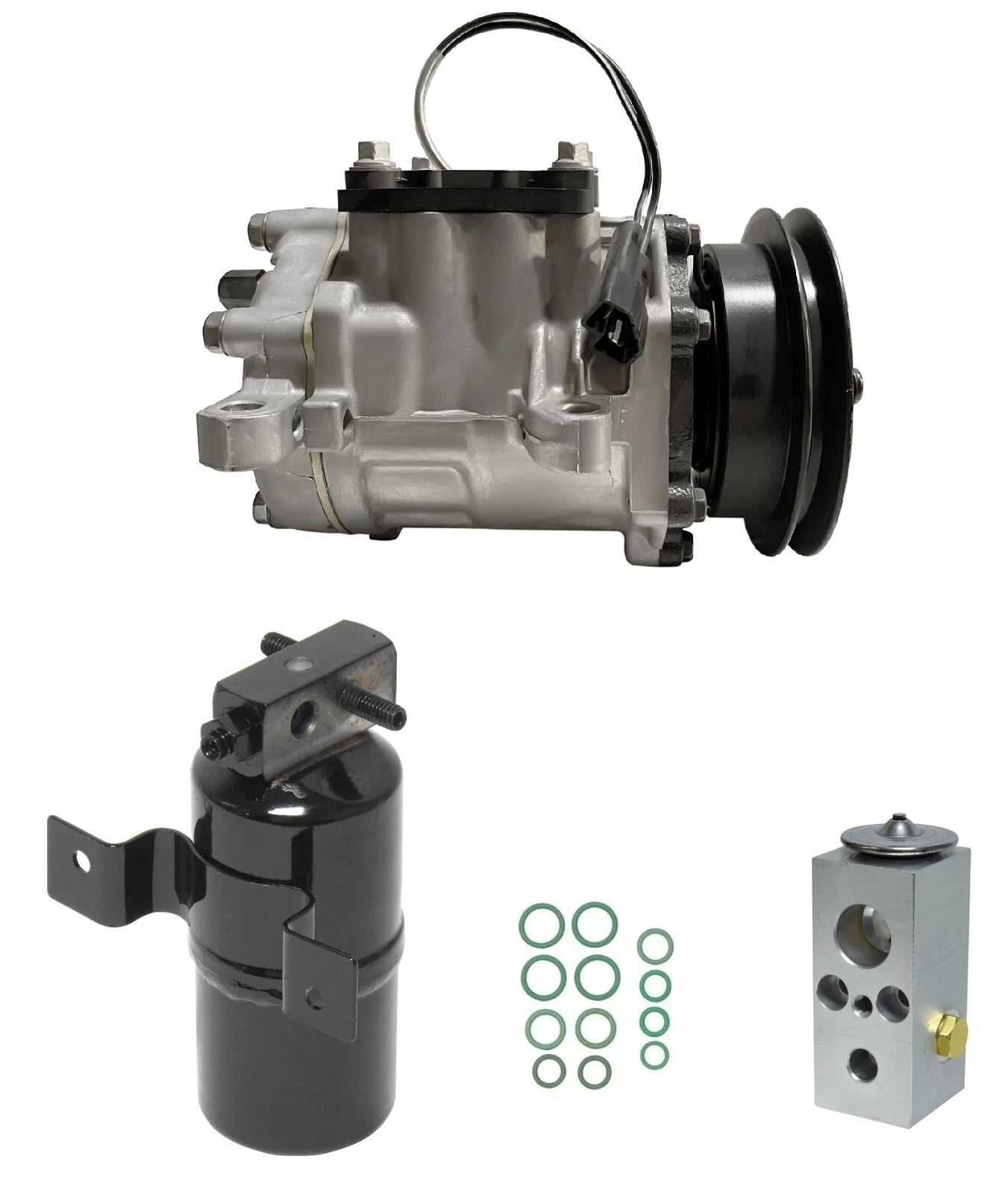 A C Compressor Kit Replacement for Plymouth Reliant 2.2L 2.5L (1987–1988)