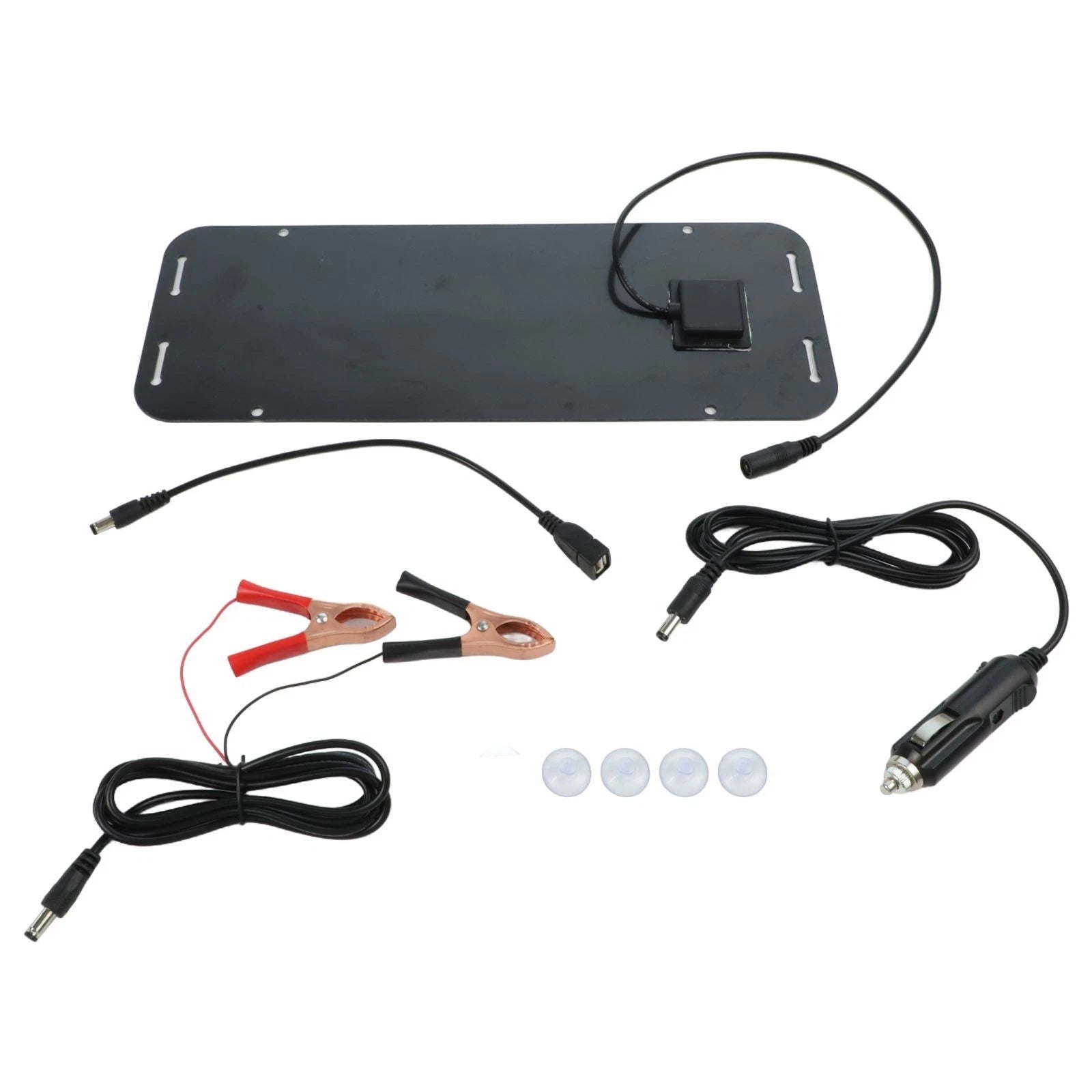 12V 30W Portable USB Solar Panel for Car Boat Maintainer