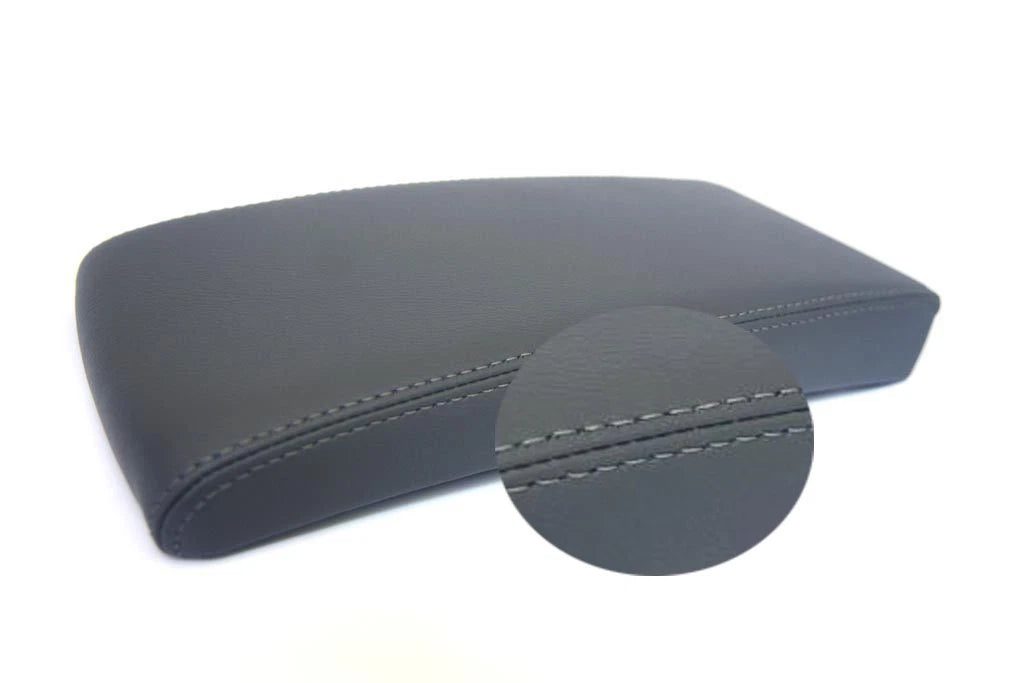 Center Console Armrest Cover for Volkswagen Passat (2006–2010) Gray Leather