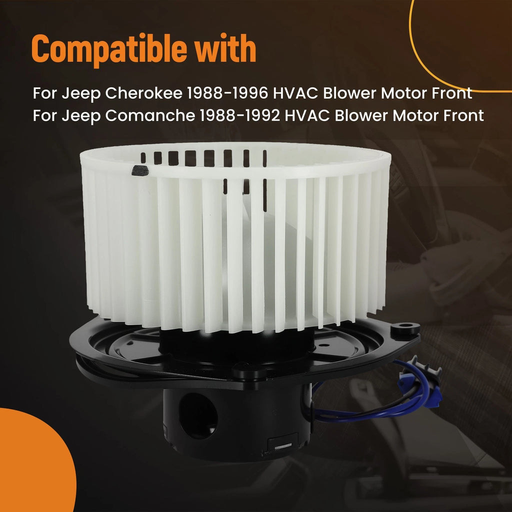 Heater Blower Motor with Fan Cage for Jeep Cherokee (1984–1996)