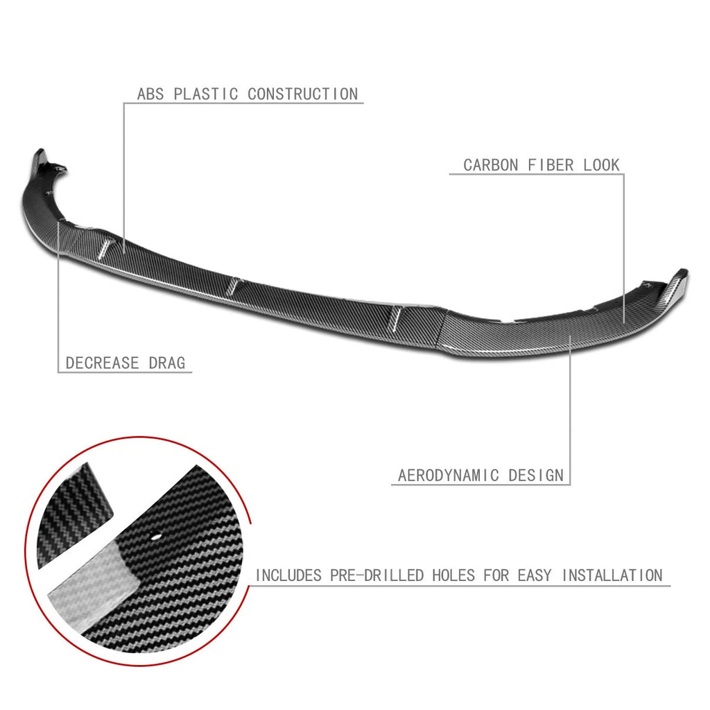 Front Bumper Lip Lower Diffuser Wing for Mazda MX-5 Miata ND (2016–2021)