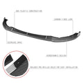 Front Bumper Lip Lower Diffuser Wing for Mazda MX-5 Miata ND (2016–2021)