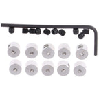 10PCS Pin Keeper Set for Hats Bags Cards