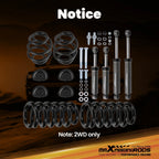 Lowering Shocks Springs for Chevy C10 GMC C15 Pickup (1963–1972)