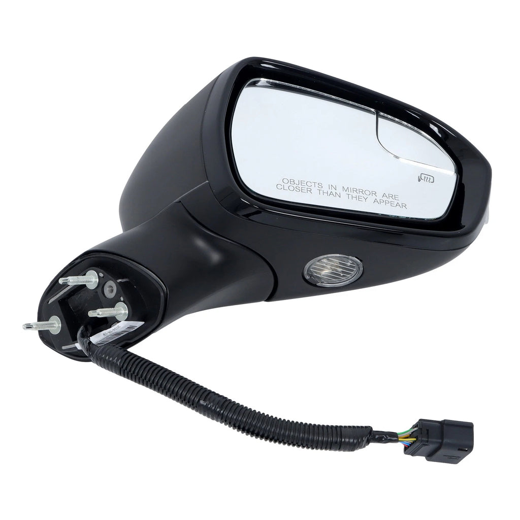 RH Passenger Side View Mirror for Ford Fusion (2015–2017) Unpainted