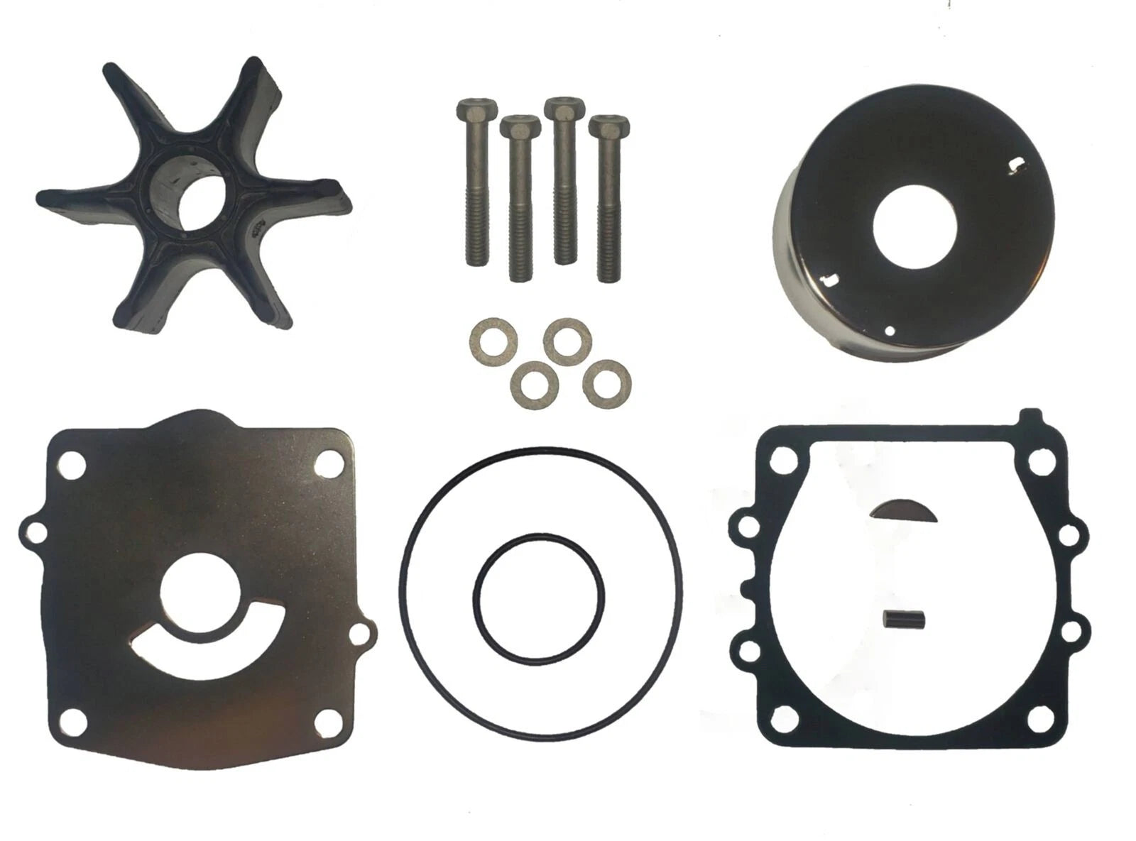 6G5-W0078 Water Pump Impeller Kit for Yamaha 2-Str 150-225 HP (1996-2006)