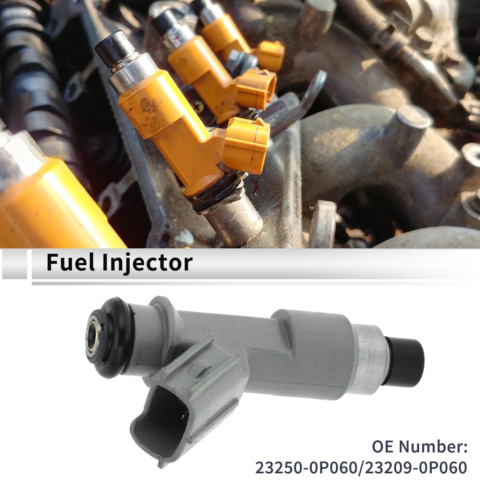 Fuel Injector No. 23250-0P060 for Toyota Crown GRS20 (2010–2013)