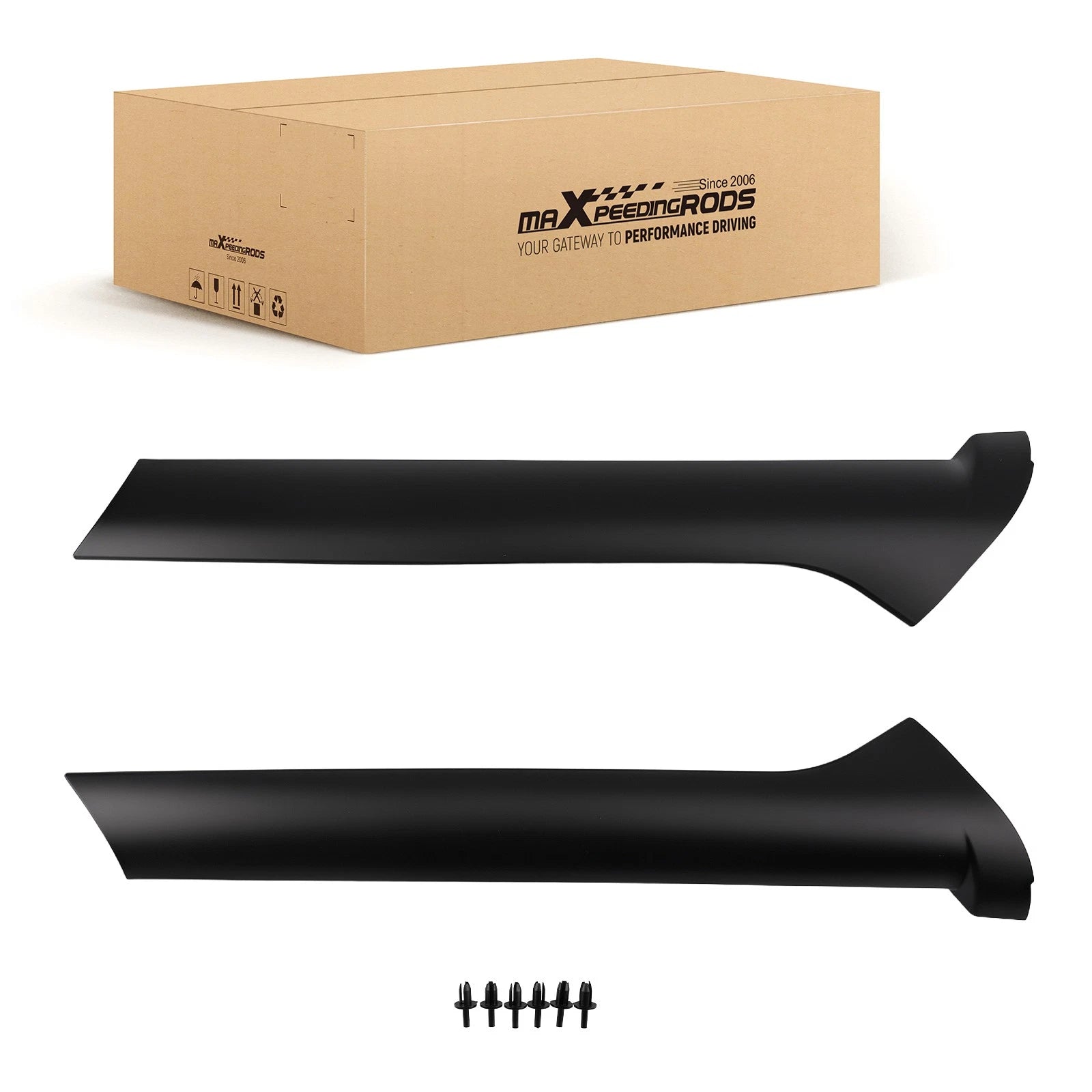 Windscreen Pillar Moldings Trim for Land Rover Discovery II (1999–2004)