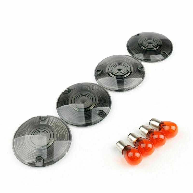 4X Turn Signal Light Lens Cover for Electra Glide (T9)