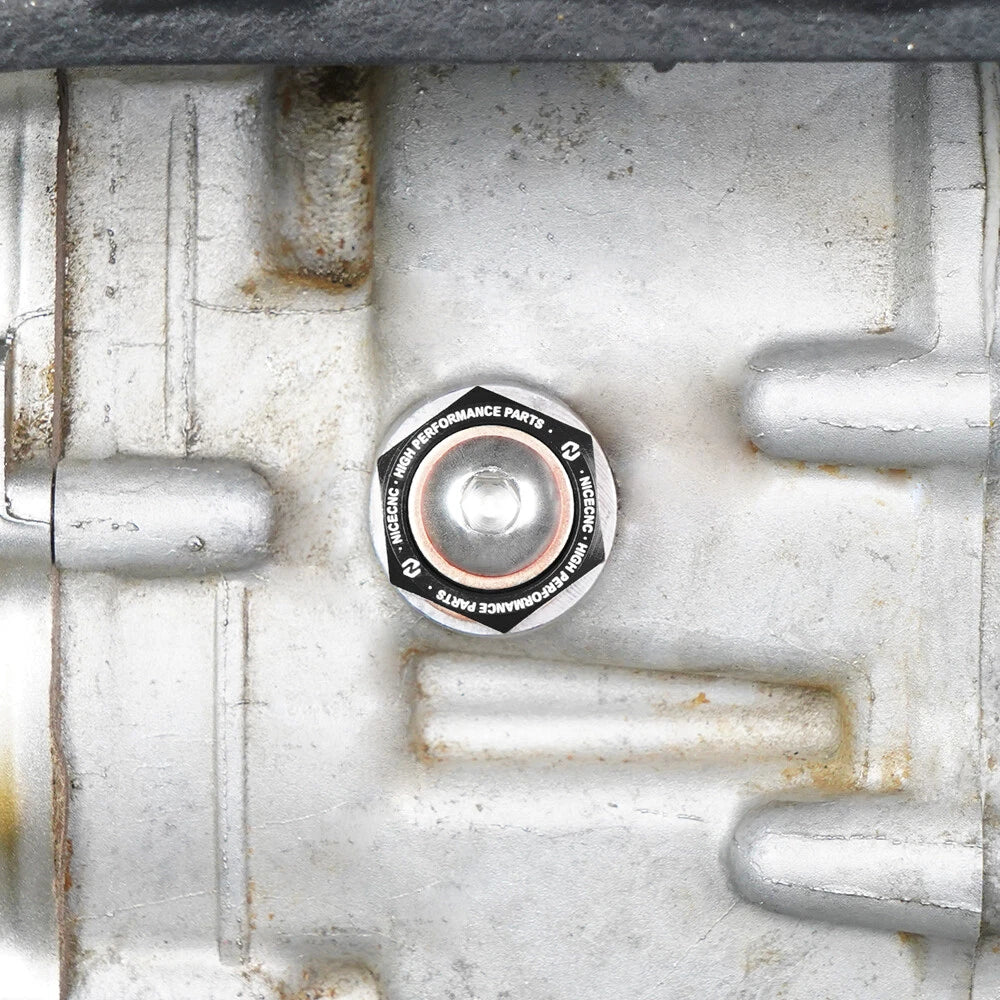 NICECNC Reducer Oil Drain Plug Screw for Yamaha Raptor 700 YFM700 (2006–2026)