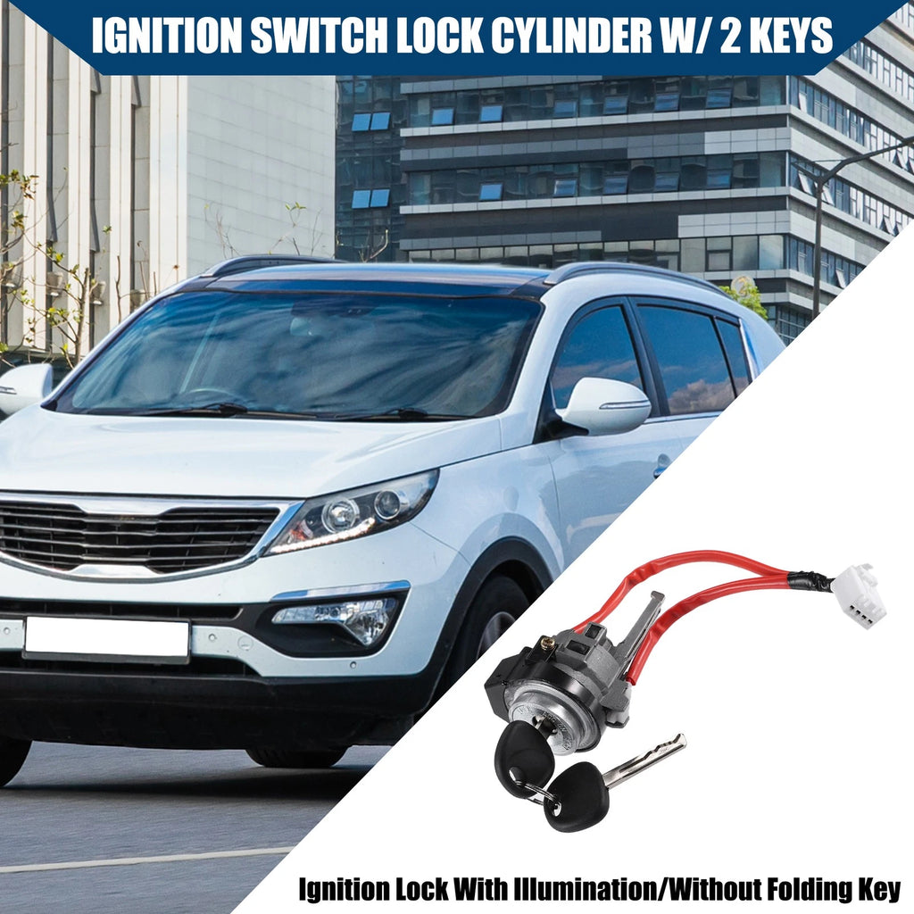 Ignition Switch Lock Cylinder with 2 Keys for Kia Sportage (2011–2016)