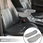 1 Pair Front Seat Armrest Cover for Honda CR-V (2010–2011) Gray